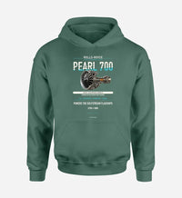 Thumbnail for PEARL 700 design on green hoodie single side