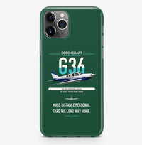 Thumbnail for Beechcraft Bonanza G36 design on dark green magsafe iphone case, for iPhone Pro Max