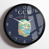Thumbnail for Owen Roberts International Airport GCM Wall-Clock Framed - Navy Blue