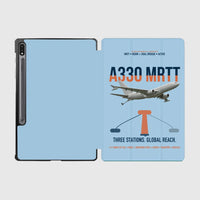 Thumbnail for Airbus A330 MRTT design on light blue samsung tablet tablet case