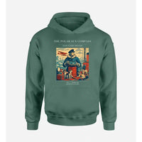 Thumbnail for VINTAGE G4204 - The Polar Sun Compass - Premium Hoodie design on green premium