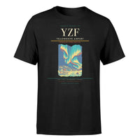 Thumbnail for Yellowknife Airport (YZF) T-Shirt single-side front print in Black | yellowknife-airport-yzf-double-side-t-shirt