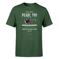 Thumbnail for Pearl 700 design on dark green single side