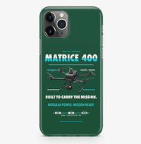 Thumbnail for DJI Matrice 400 Case ProMax design on dark green iphone case promax