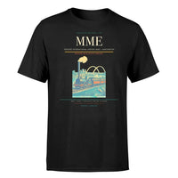 Thumbnail for Teesside International Airport (MME) T-Shirt single-side front print in Black | teesside-international-airport-mme-double-side-t-shirt