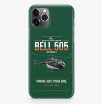 Thumbnail for Bell 505 Jet Ranger X design on dark green magsafe iphone case, for iPhone Pro Max