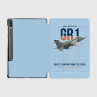 Thumbnail for SEPECAT Jaguar GR1 design on light blue samsung tablet tablet case