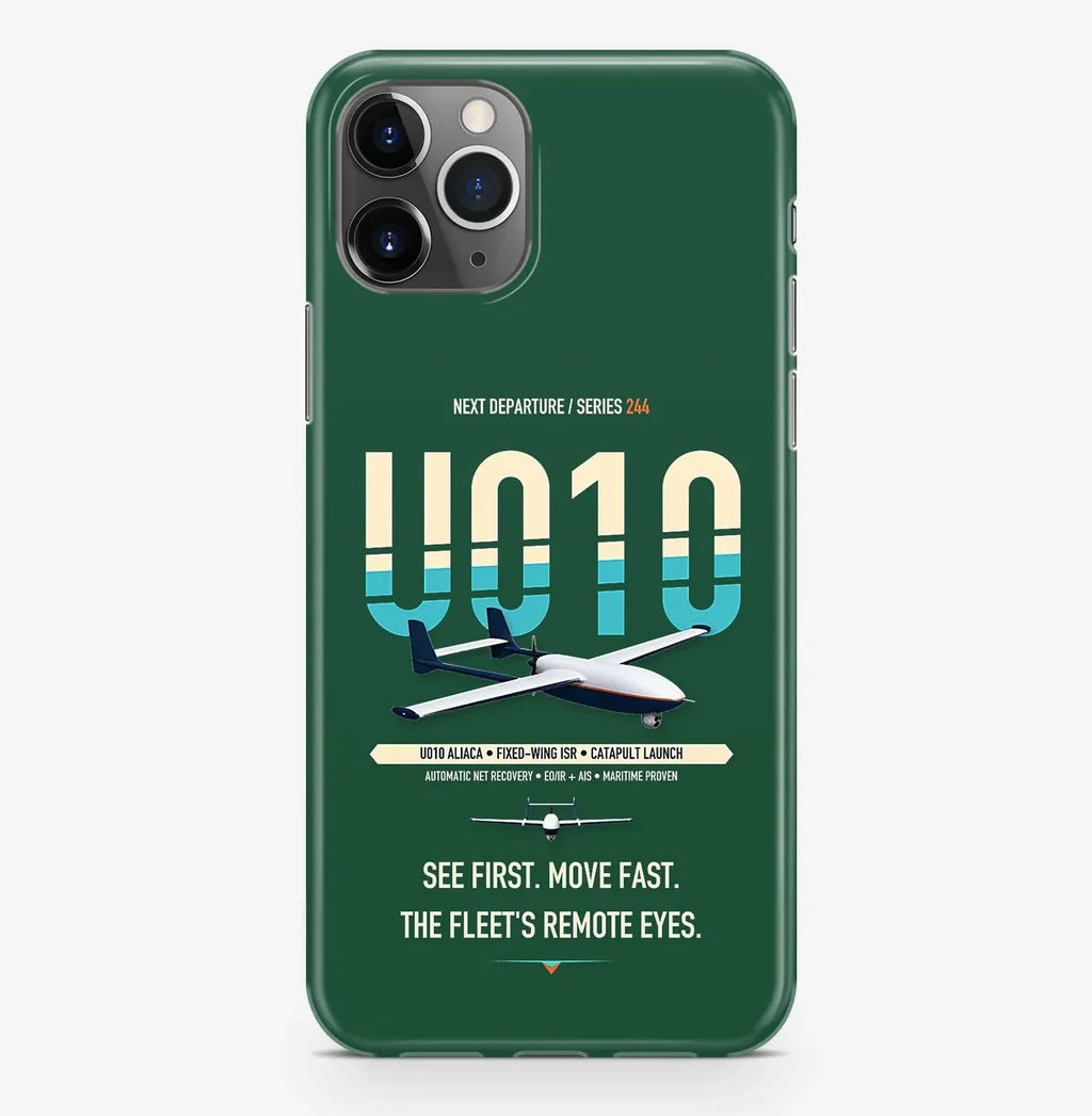 Airbus U010 Aliaca Fixed-wing Case ProMax design on dark green iphone case promax