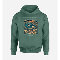 Thumbnail for VINTAGE G4449 - The Homefield Christmas Eve - Premium Hoodie design on green premium