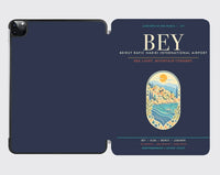 Thumbnail for Beirut Rafic Hariri International Airport BEY - Levantine Sea Current - Navy Blue