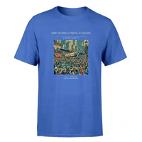 Thumbnail for VINTAGE G4053 - The Homecoming Parade - Premium T-Shirt design on blue premium t shirt