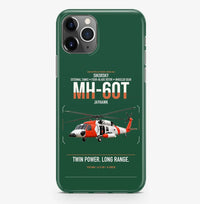 Thumbnail for Sikorsky MH-60T Jayhawk design on dark green magsafe iphone case, for iPhone Pro Max