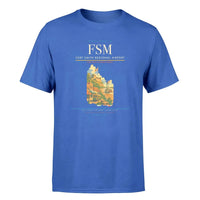 Thumbnail for Fort Smith Airport (FSM) Premium T-Shirt Blue