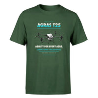 Thumbnail for DJI Agras T25 design on dark green single side