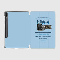 Thumbnail for FJ44-4 design on light blue samsung tablet tablet case