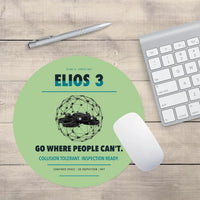 Thumbnail for Flyability Elios 3 design on light green round mouse pad