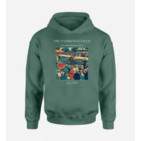 Thumbnail for VINTAGE G4322 - The Exhibition Field - Premium Hoodie design on green premium