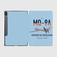 Thumbnail for MQ-9A Reaper design on light blue samsung tablet tablet case