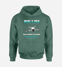 Thumbnail for DJI Mini 3 Pro design on green hoodie single side