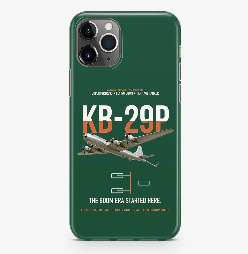 KB-29P SUPERFORTRESS design on dark green magsafe iphone case, for iPhone Pro Max