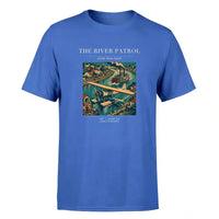 Thumbnail for VINTAGE G4050 - The River Patrol - Premium T-Shirt design on blue premium t shirt