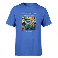 Thumbnail for VINTAGE G4437 - The Fog Horn Duet - Premium T-Shirt design on blue premium t shirt