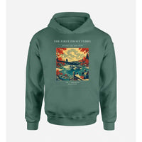 Thumbnail for VINTAGE G4433 - The First Frost Ferry - Premium Hoodie design on green premium