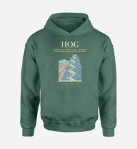 Thumbnail for Frank País Airport (HOG) design on green hoodie single-side print