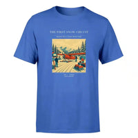 Thumbnail for VINTAGE G4480 - The First Snow Circuit - Premium T-Shirt design on blue premium t shirt