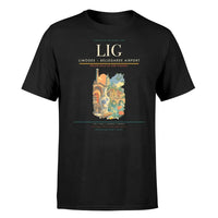 Thumbnail for Limoges – Bellegarde Airport (LIG) T-Shirt single-side front print in Black | limoges-bellegarde-airport-lig-double-side-t-shirt