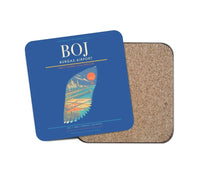 Thumbnail for Burgas Airport BOJ Coaster 1-Piece - Blue