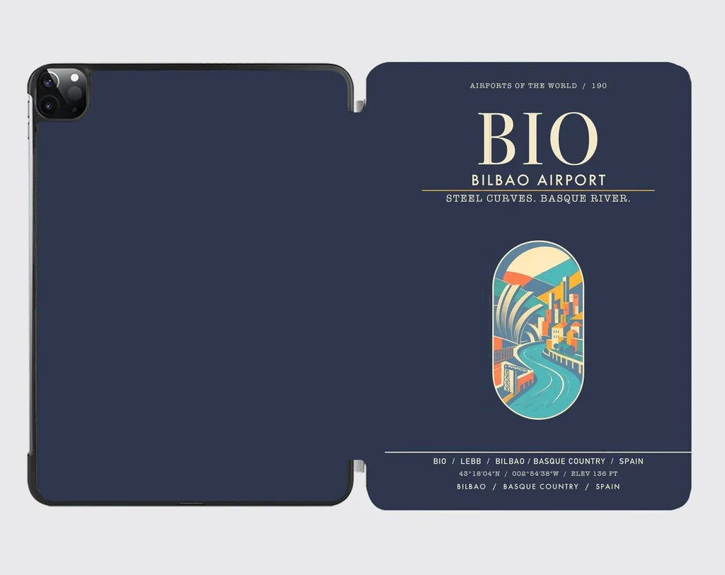 Bilbao Airport BIO - Navy Blue