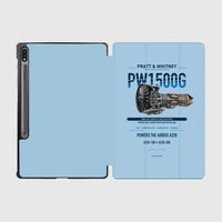 Thumbnail for PW1500G design on light blue samsung tablet tablet case
