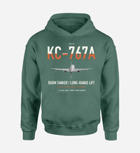 Thumbnail for Boeing KC-767A design on green double-side hoodie, single-side print
