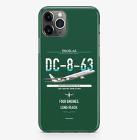 Thumbnail for Douglas DC-8-63 design on dark green magsafe iphone case, for iPhone Pro Max