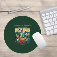 Thumbnail for VINTAGE G4428 - The Time Capsule Prop - Designed Mouse Pads design on darkgreen round