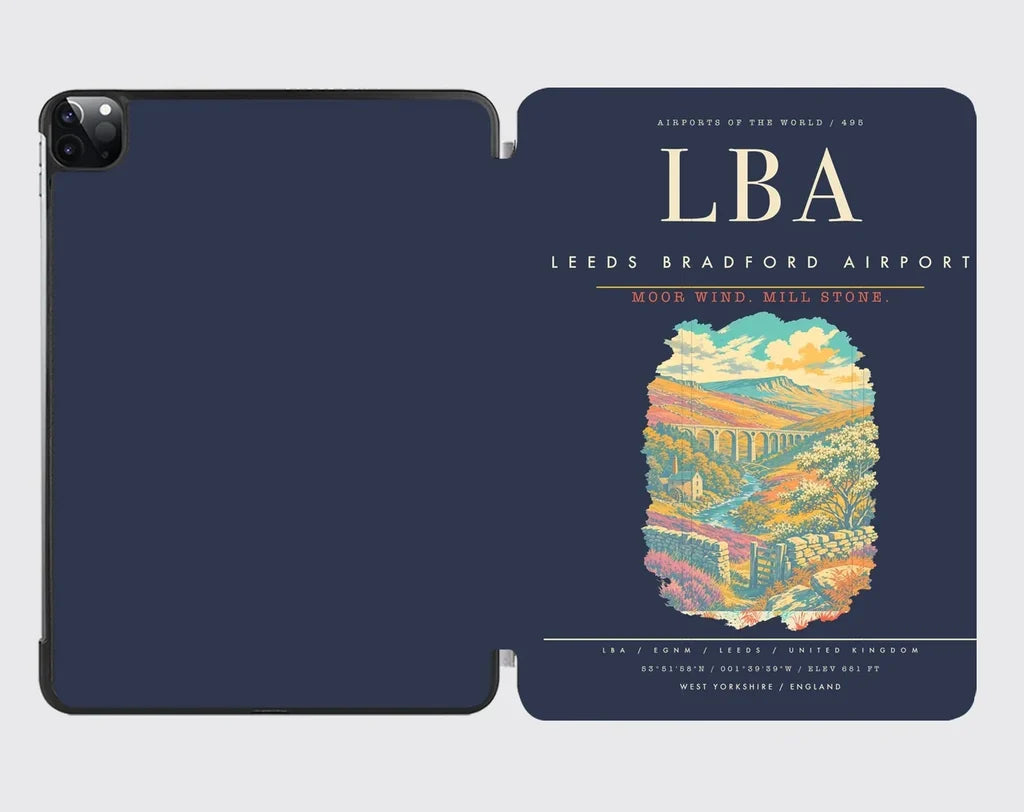 Leeds Bradford Airport LBA - Navy Blue