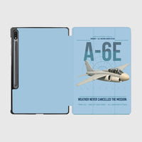 Thumbnail for A-6E Intruder design on light blue samsung tablet tablet case