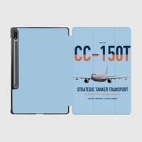 Thumbnail for Airbus CC-150T Polaris design on light blue samsung tablet tablet case