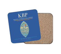 Thumbnail for Boryspil International Airport KBP Coaster 1-Piece - Blue