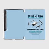 Thumbnail for DJI Mini 4 Pro design on light blue samsung tablet tablet case