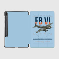 Thumbnail for de Havilland Mosquito FB VI design on light blue samsung tablet tablet case