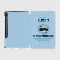 Thumbnail for Flyability Elios 3 design on light blue samsung tablet tablet case