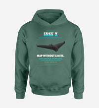 Thumbnail for AgEagle eBee X design on green hoodie single side
