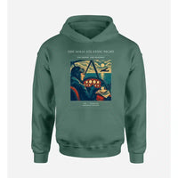 Thumbnail for VINTAGE G4294 - The Solo Atlantic Night - Premium Hoodie design on green premium