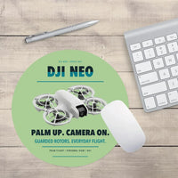 Thumbnail for DJI Neo design on light green round mouse pad