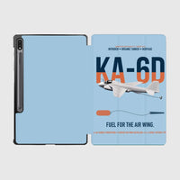 Thumbnail for KA-6D Intruder design on light blue samsung tablet tablet case