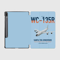 Thumbnail for WC-135R Constant Phoenix design on light blue samsung tablet tablet case