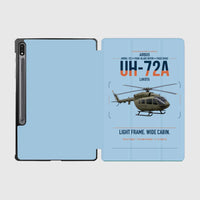 Thumbnail for Airbus UH-72A Lakota design on light blue samsung tablet tablet case