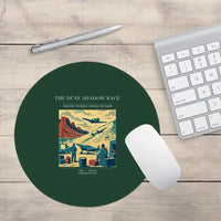 Thumbnail for VINTAGE G4334 - The Dune Shadow Race - Designed Mouse Pads design on darkgreen round